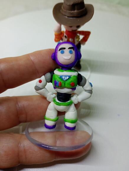 Toy Mini Buzz - Toy Story em Biscuit