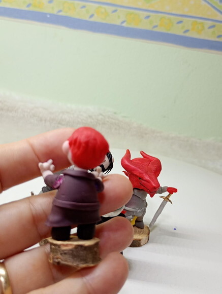 Toy Mini Cuno - Dungeon And Dragon Rpg em Biscuit