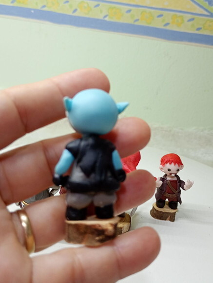 Toy Mini Kelvhan - Dungeon And Dragon Rpg em Biscuit