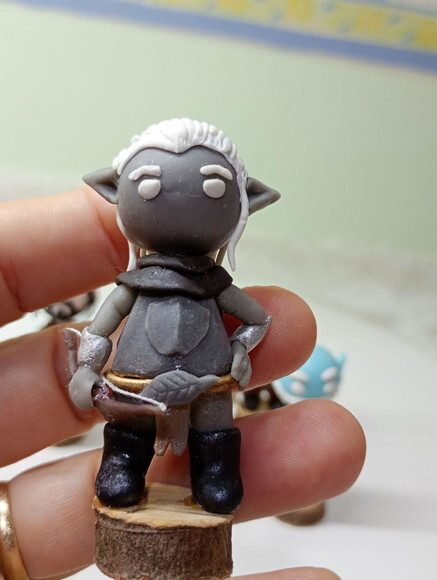 Toy Mini Varis +dungeon And Dragon Rpg em Biscuit