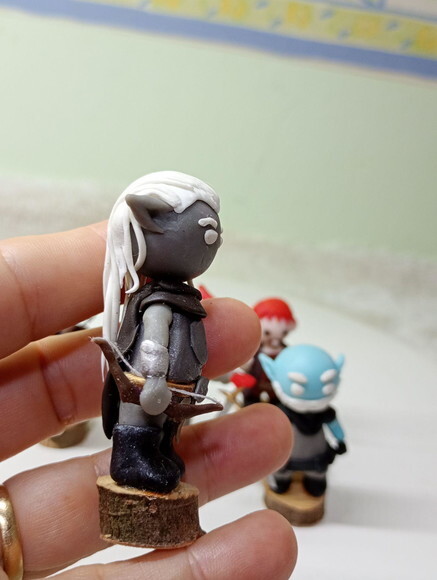Toy Mini Varis +dungeon And Dragon Rpg em Biscuit