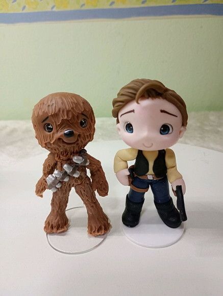 Toy Star Wars Han Solo em Biscuit