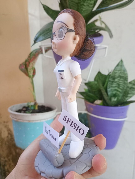 Toy Tenente da Aeronáutica em Biscuit