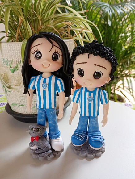 Toy Torcedor Paysandu em Biscuit Preço Unitário