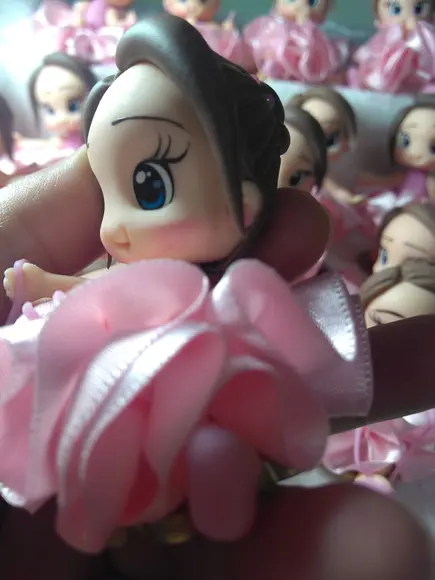 Aplique Bailarina em Biscuit