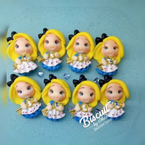 Apliques Alice no País das Maravilhas 1