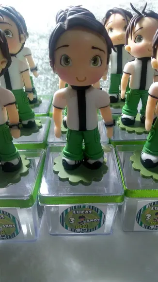 Apliques Ben 10 em Biscuit