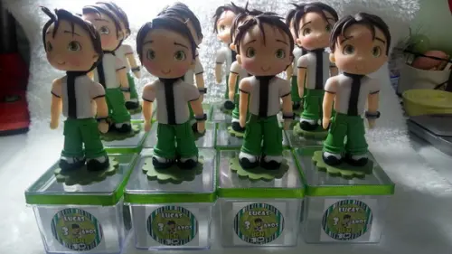 Apliques Ben 10 em Biscuit
