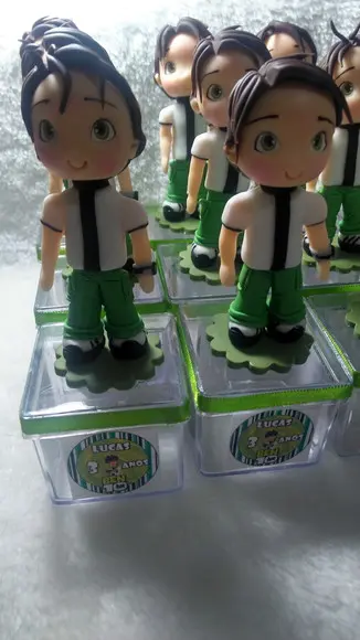Apliques Ben 10 em Biscuit