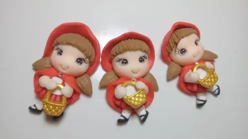 Apliques Chapeuzinho Vermelho - (parzinho)