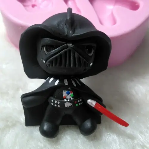 Apliques de Lalos Dart Vader em Biscuit