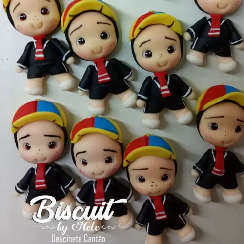 Apliques Kiko - Turma do Chaves - Biscuit