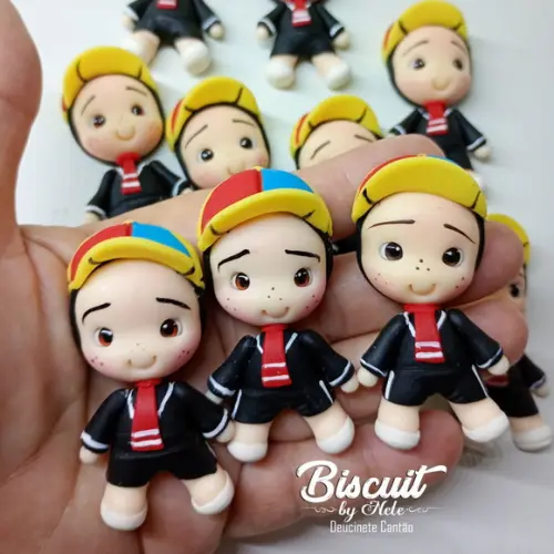 Apliques Kiko - Turma do Chaves - Biscuit