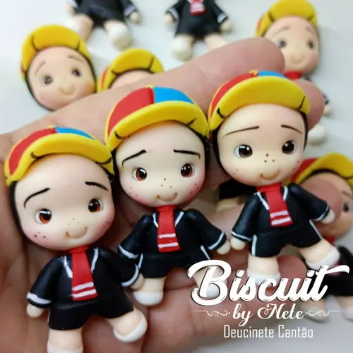 Apliques Kiko - Turma do Chaves - Biscuit