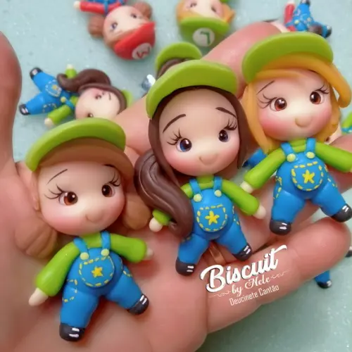 Apliques Meninas Luigi