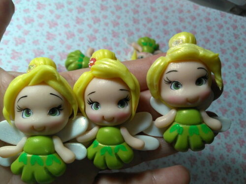 Apliques para laço Fada Sininho TinkerBell