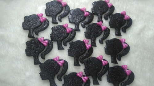 Apliques Para Laços Barbie Silhuete