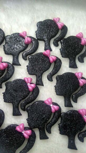 Apliques Para Laços Barbie Silhuete