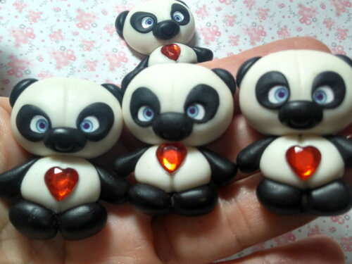 Apliques para Laços Panda