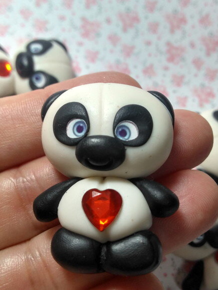 Apliques para Laços Panda