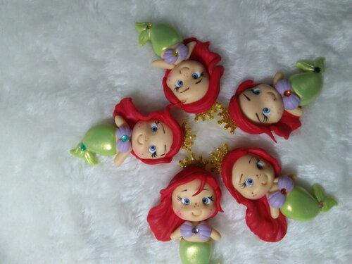 Apliques Princesa Ariel