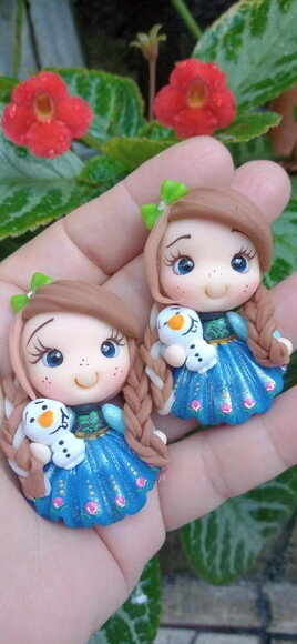 Apliques Princesa Anna Frozen (parzinho)