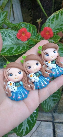 Apliques Princesa Anna Frozen (parzinho)