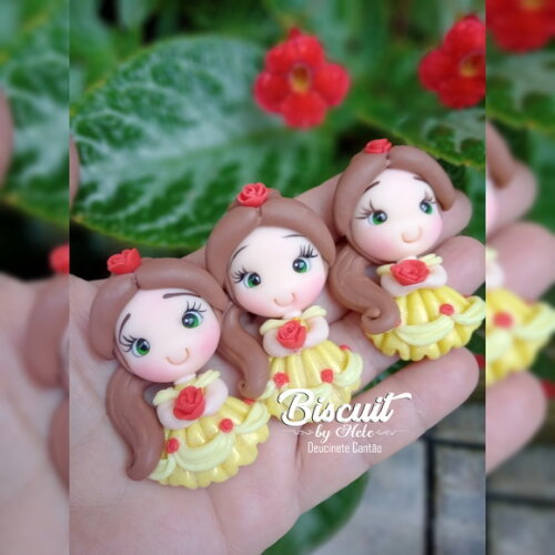 Apliques Princesa Bela - (parzinho)