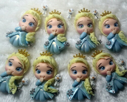Apliques Princesa Elsa Frozen Mod. 2
