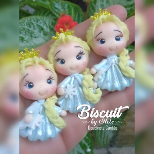 Apliques Princesa Elza Frozen (parzinho)