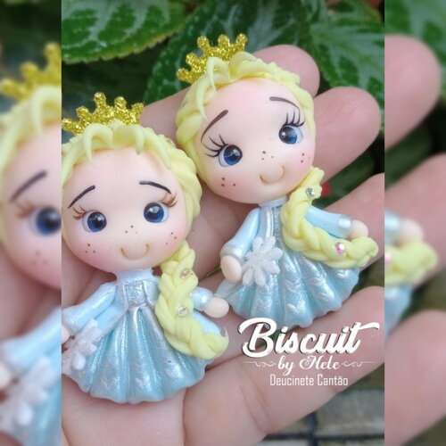 Apliques Princesa Elza Frozen (parzinho)