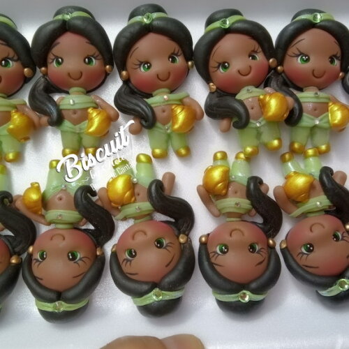 Apliques Princesa Jasmine com a Lâmpada - (parzinho)