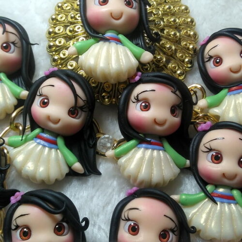 Apliques Princesa Mulan - (parzinho)