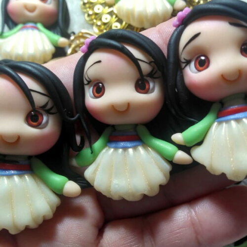 Apliques Princesa Mulan - (parzinho)