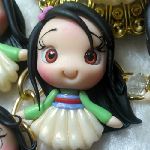 Apliques Princesa Mulan - (parzinho)