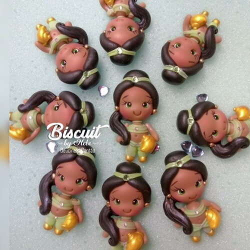 Apliques Princesa Jasmine com a Lâmpada - (parzinho)