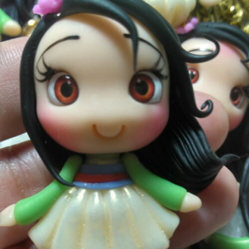 Apliques Princesa Mulan - (parzinho)