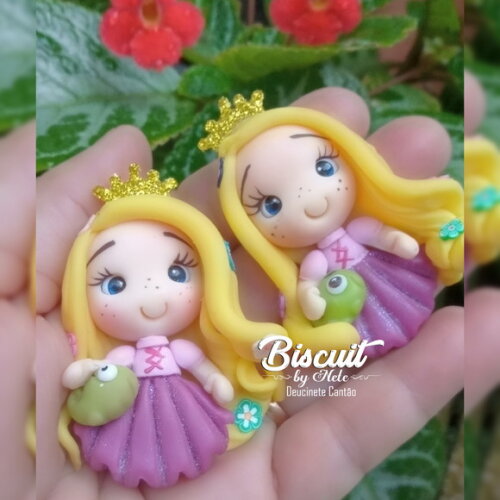 Apliques Princesa Rapunzel (parzinho)