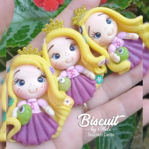 Apliques Princesa Rapunzel (parzinho)
