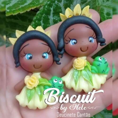 Apliques Princesa Tiana e o Sapo (parzinho) 2