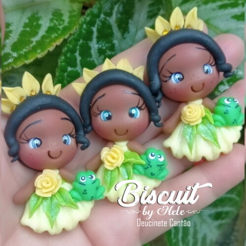 Apliques Princesa Tiana e o Sapo (parzinho) 2