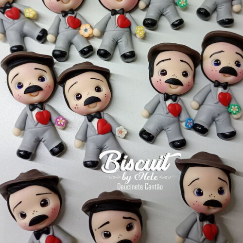 Apliques Professor Girafales Turma do Chaves - Biscuit