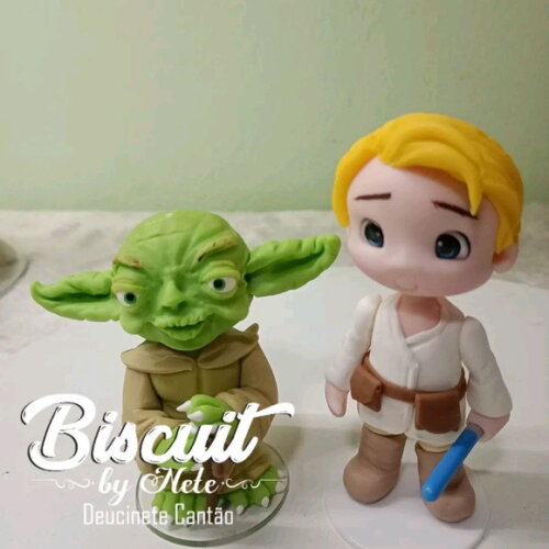 Apliques Star Wars em Biscuit