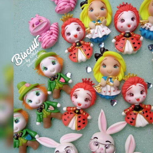 Apliques Turminha da Alice no País das Maravilhas 2