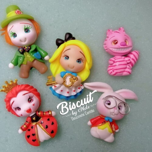 Apliques Turminha da Alice no País das Maravilhas 2