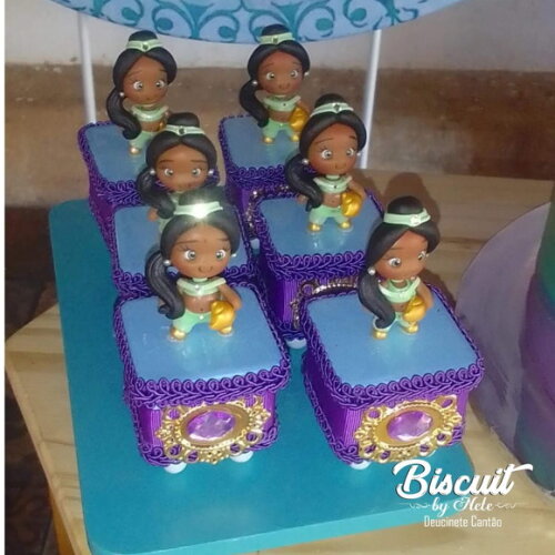 Caixinha de Acrílico Princesa Jasmine