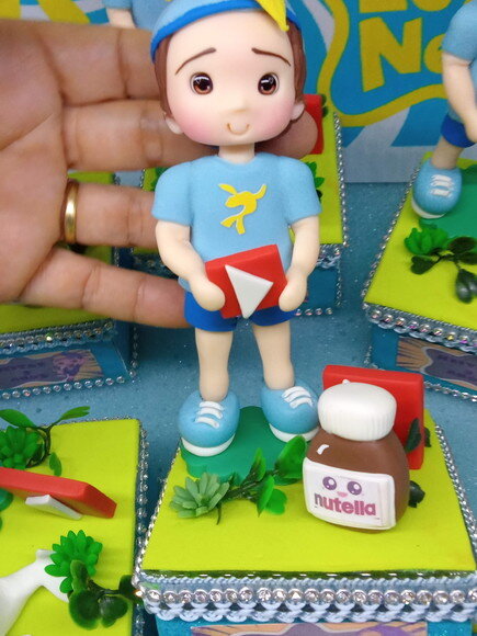 Caixinhas Cenário de Lucas Netto em Biscuit