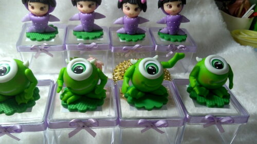 Caixinhas De Acrílico Mike Wazowski Monstros S/a