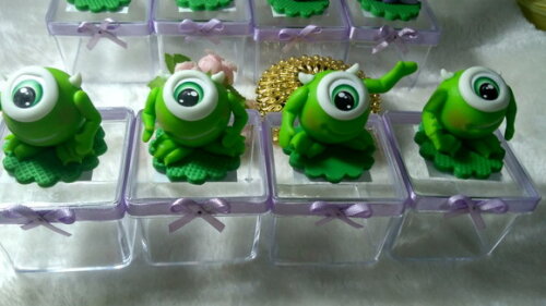 Caixinhas De Acrílico Mike Wazowski Monstros S/a