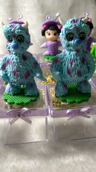 Caixinhas De Acrílico Sully Monstros S/a
